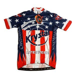 Hincapie Lafayette Krystal Cyclist Auto Jersey M